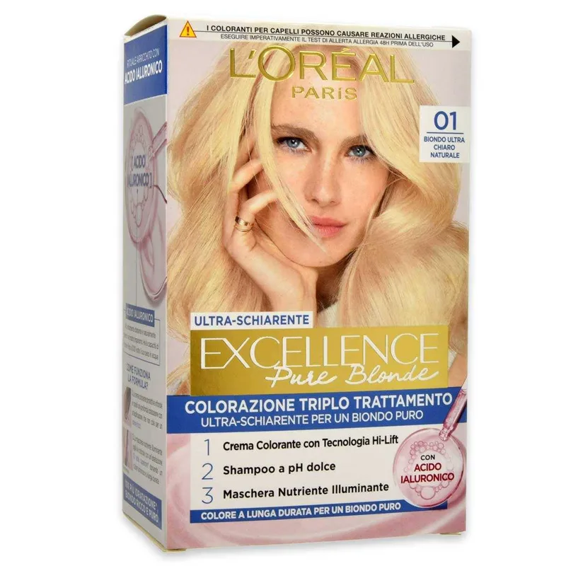 L'Oreal Excellence Triple Treatment Color No. 01
