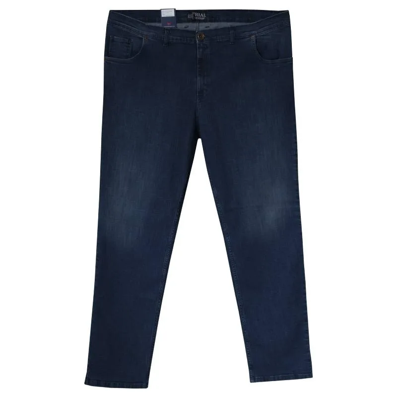 Jean ελαστικό μεσαίου καβάλου "MarvinAM6" TRIAL regular fit - Denim