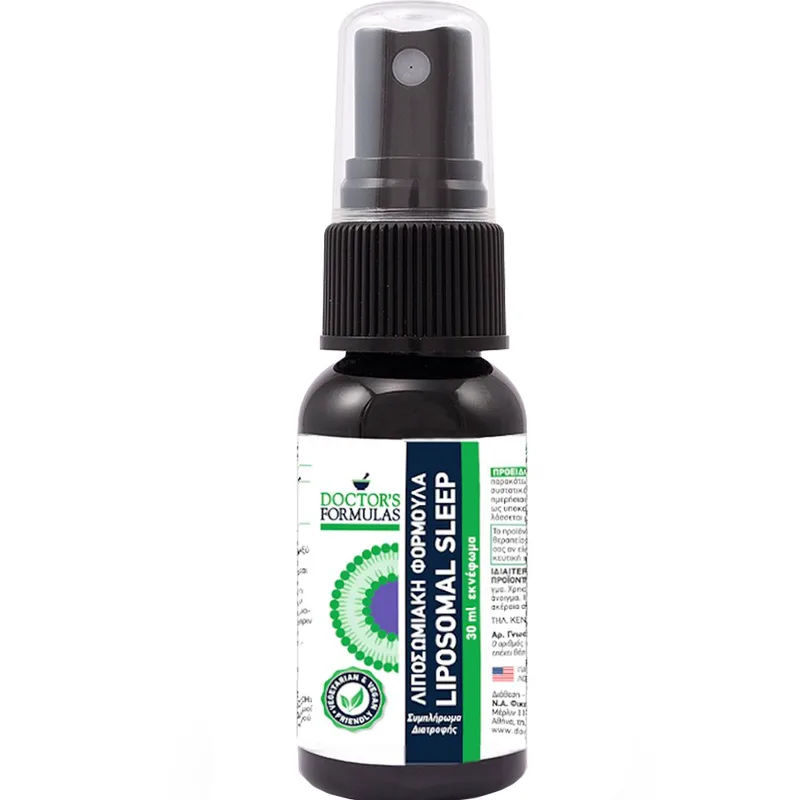 Doctor's Formulas Liposomal Sleep Συμπλήρωμα Διατροφής με Μελατονίνη για Καταπολέμηση της Αϋπνίας & Χαλάρωση 30ml