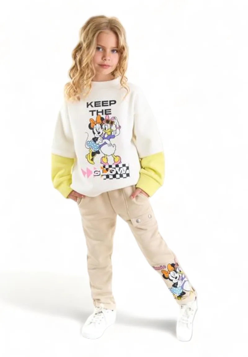 ΦΟΡΜΑ ΠΑΙΔΙΚΗ CIMPA ΓΙΑ ΚΟΡΙΤΣΙ MINNIE DAISY MN21234-Εκρού