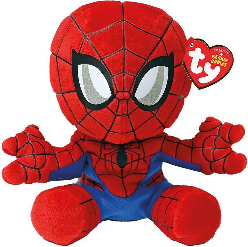 ΧΝΟΥΔΩΤΟ TY BEANIE BABIES SPIDERMAN 15CM