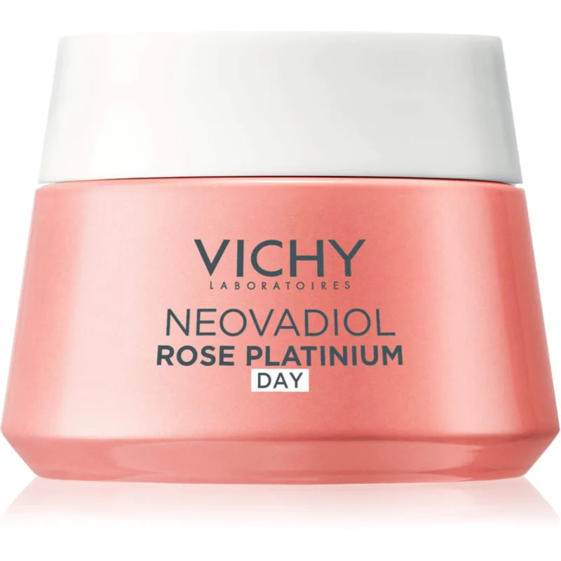 Vichy Neovadiol Rose Platinium λαμπρυντική και ενυσχυτική κρέμα ημέρας για ώριμη επιδερμίδα προσώπου 50 ml