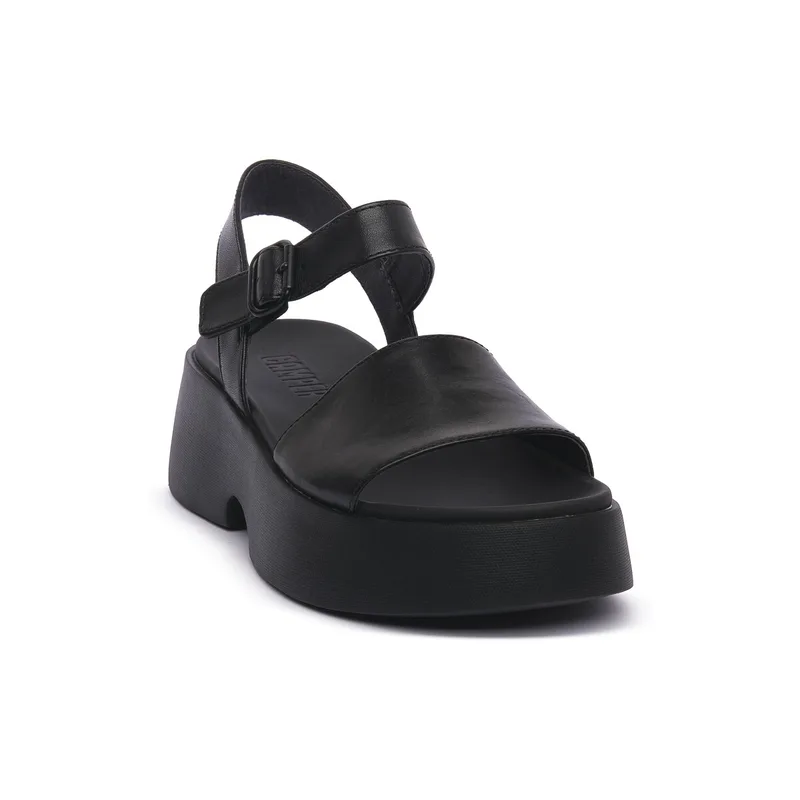 Σανδάλια με πλατφόρμα Camper 006 ULTRASOFT NERO