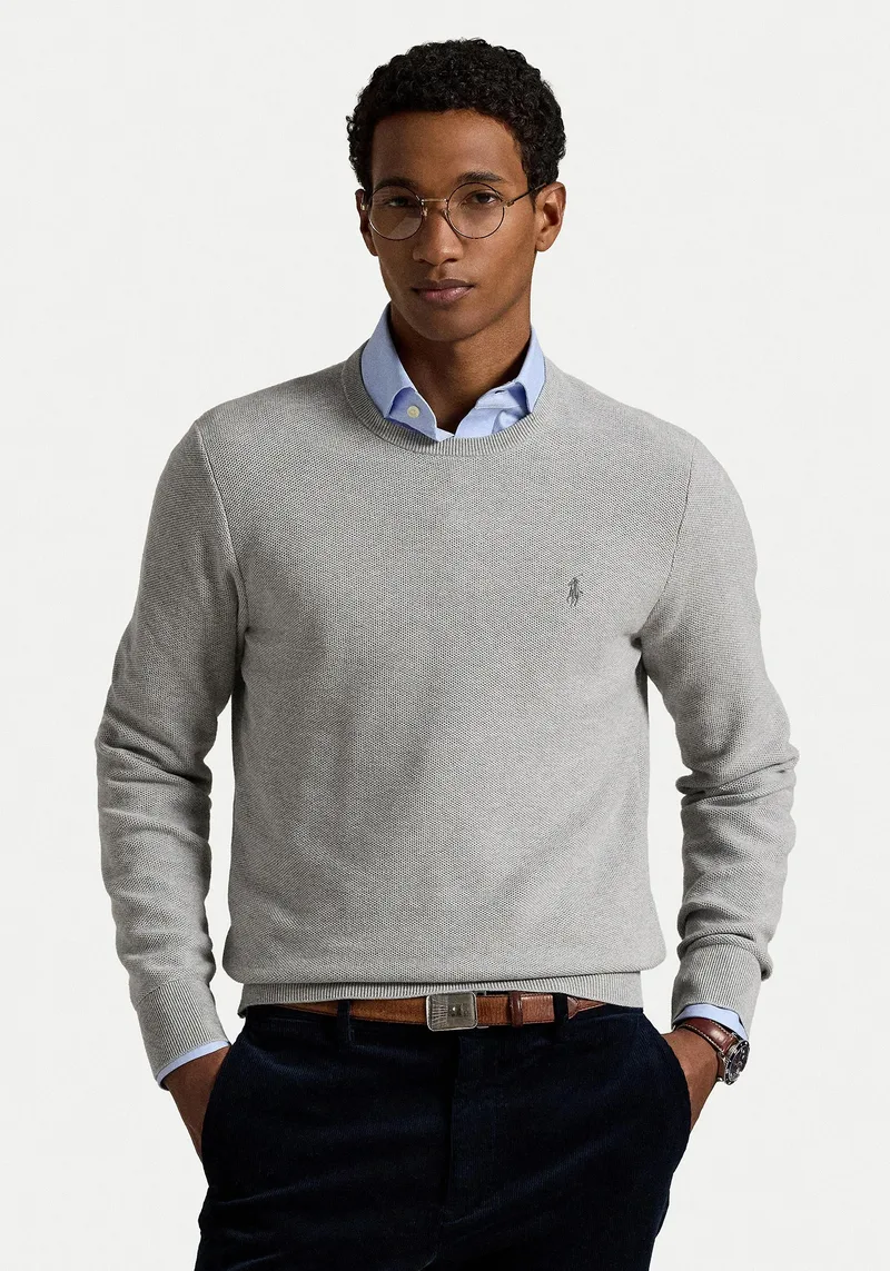 Polo Ralph Lauren Πλεκτή Μπλούζα της σειράς Jumper - 710918163 002 Grey
