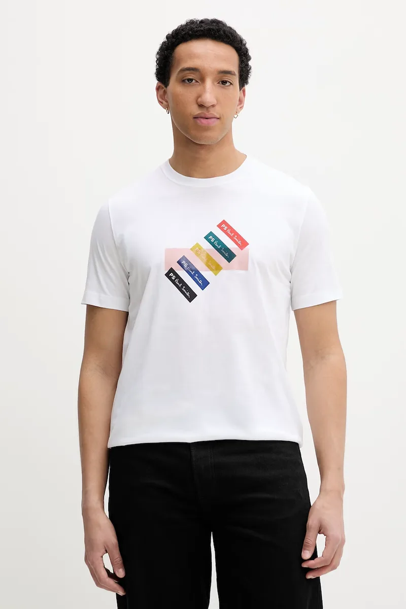 PS Paul Smith Ανδρικό T-shirt βαμβακερό