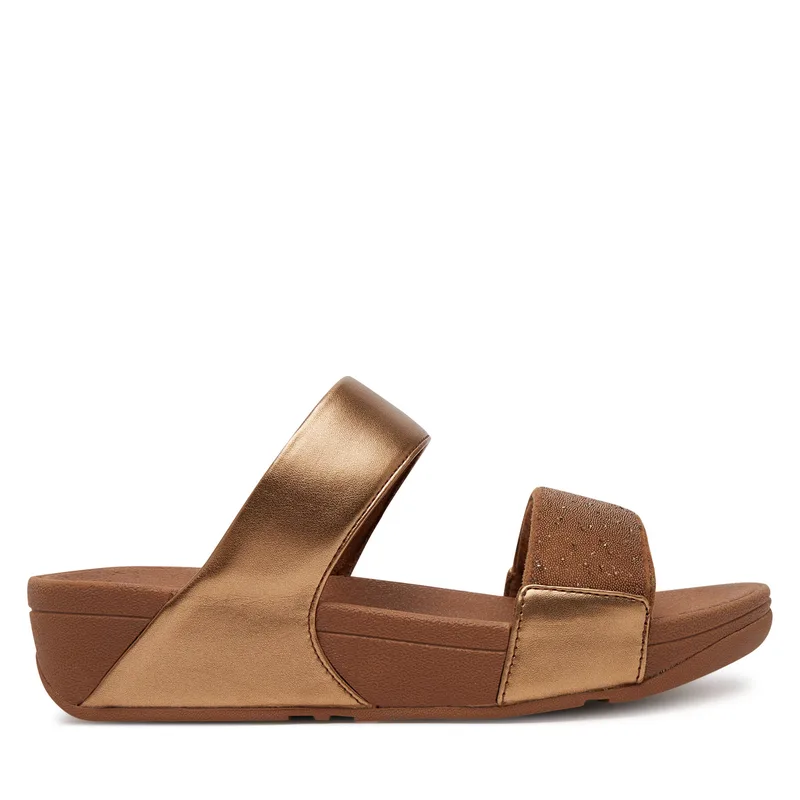 Παντόφλες FitFlop GB6 A21 Καφέ