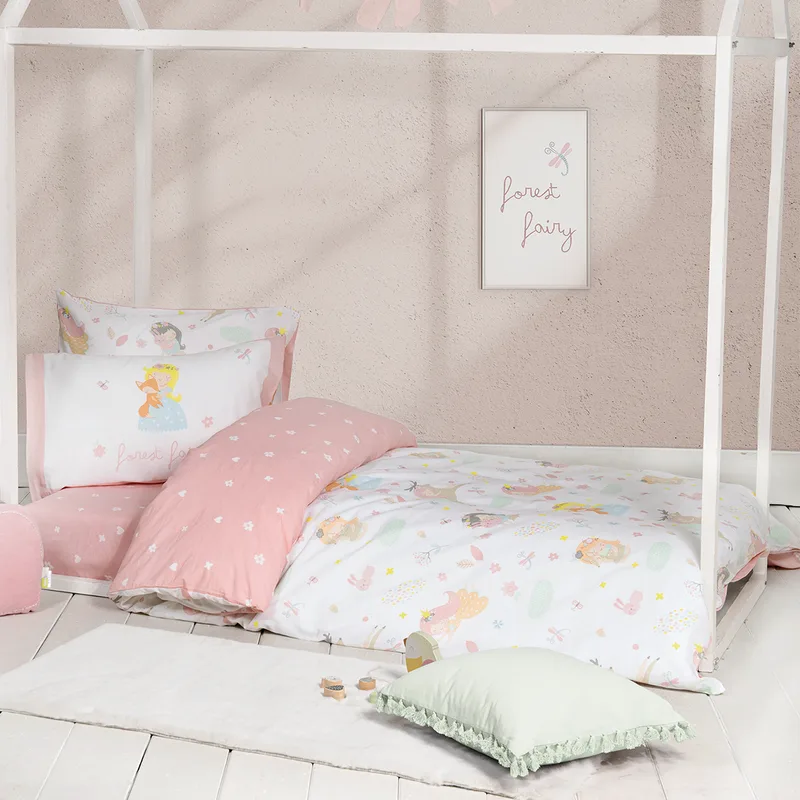 Πάπλωμα Μονό (160x240) 2 Όψεων Nima Kids Forest Fairy