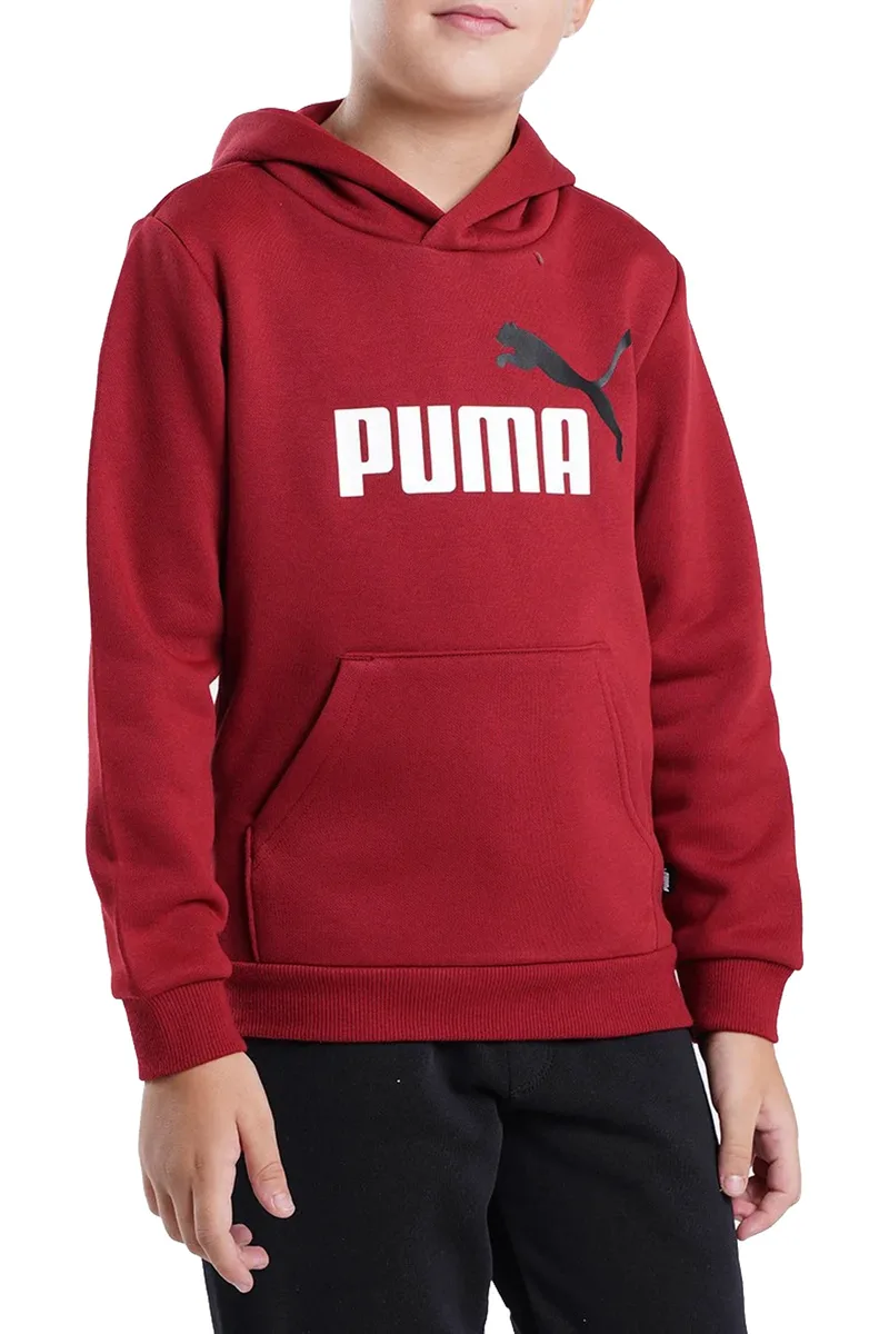 Μπλούζα Μακρυμάνικη Puma ESS+ 2 Col Big Logo Hoodie FL 586987-22 Αγόρι