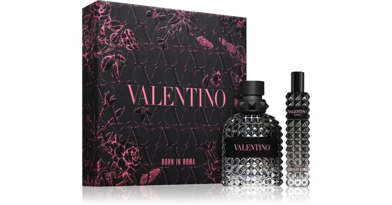 Valentino Born In Roma Men's Gift Set for Men Eau de Toillette 50 ml + Eau de Toillette 15 ml