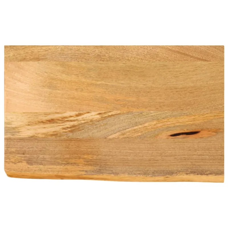 vidaXL Επιφάνεια Τραπεζιού 60x20x2,5 εκ. Live Edge Μασίφ Ξύλο Μάνγκο