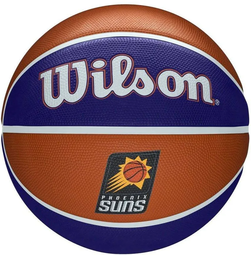 ΜΠΑΛΑ WILSON NBA TEAM TRIBUTE PHOENIX SUNS ΜΑΥΡΟ/ΓΚΡΙ (7)