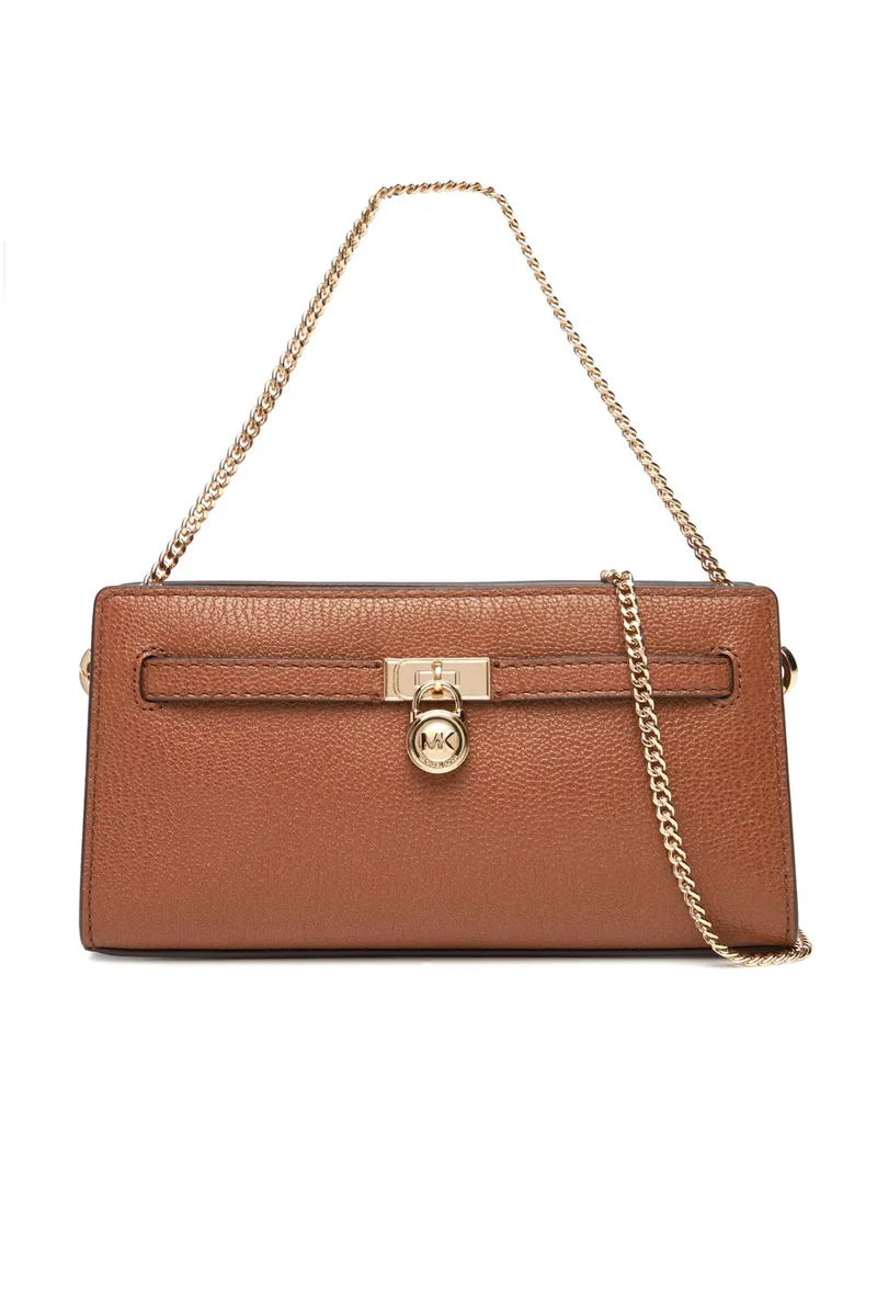 MICHAEL KORS ΤΣΑΝΤΑΚΙ CROSSBODY/ΩΜΟΥ HΑΜΙLTON MODERNE ΑΛΥΣΙΔΑ LOGO ΤΑΜΠΑ