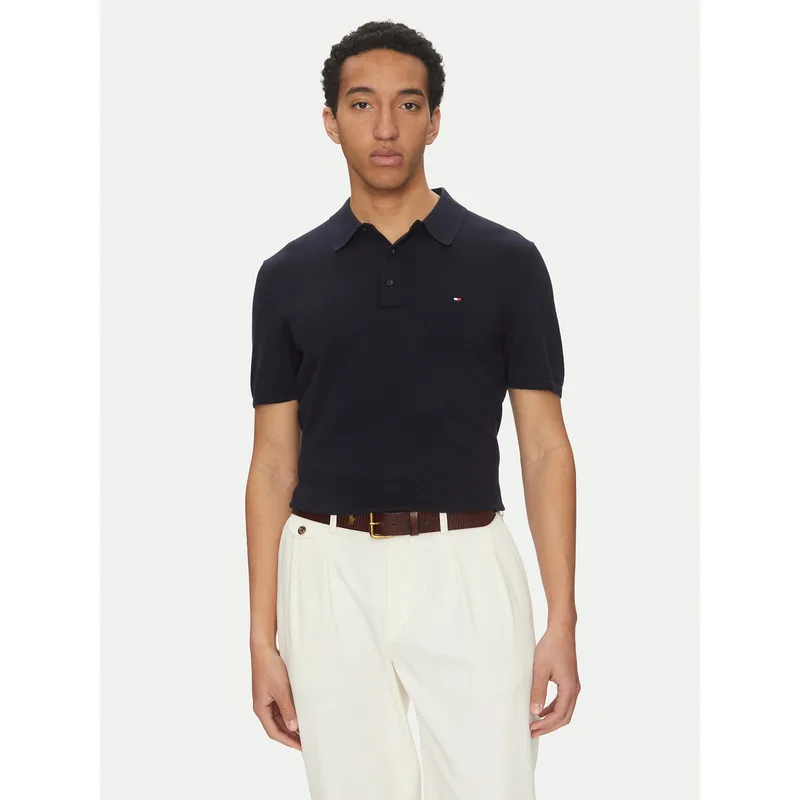 Tommy Hilfiger Polo Essential MW0MW37396 Σκούρο μπλε Regular Fit