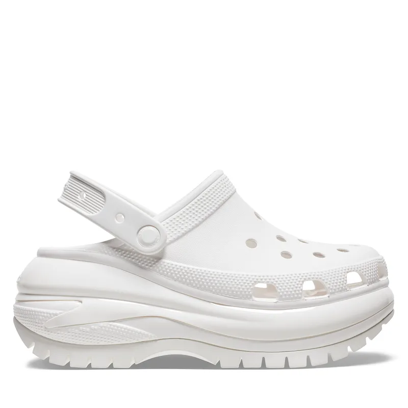 Παντόφλες Crocs Classic Mega Crush Clog 207988 Λευκό