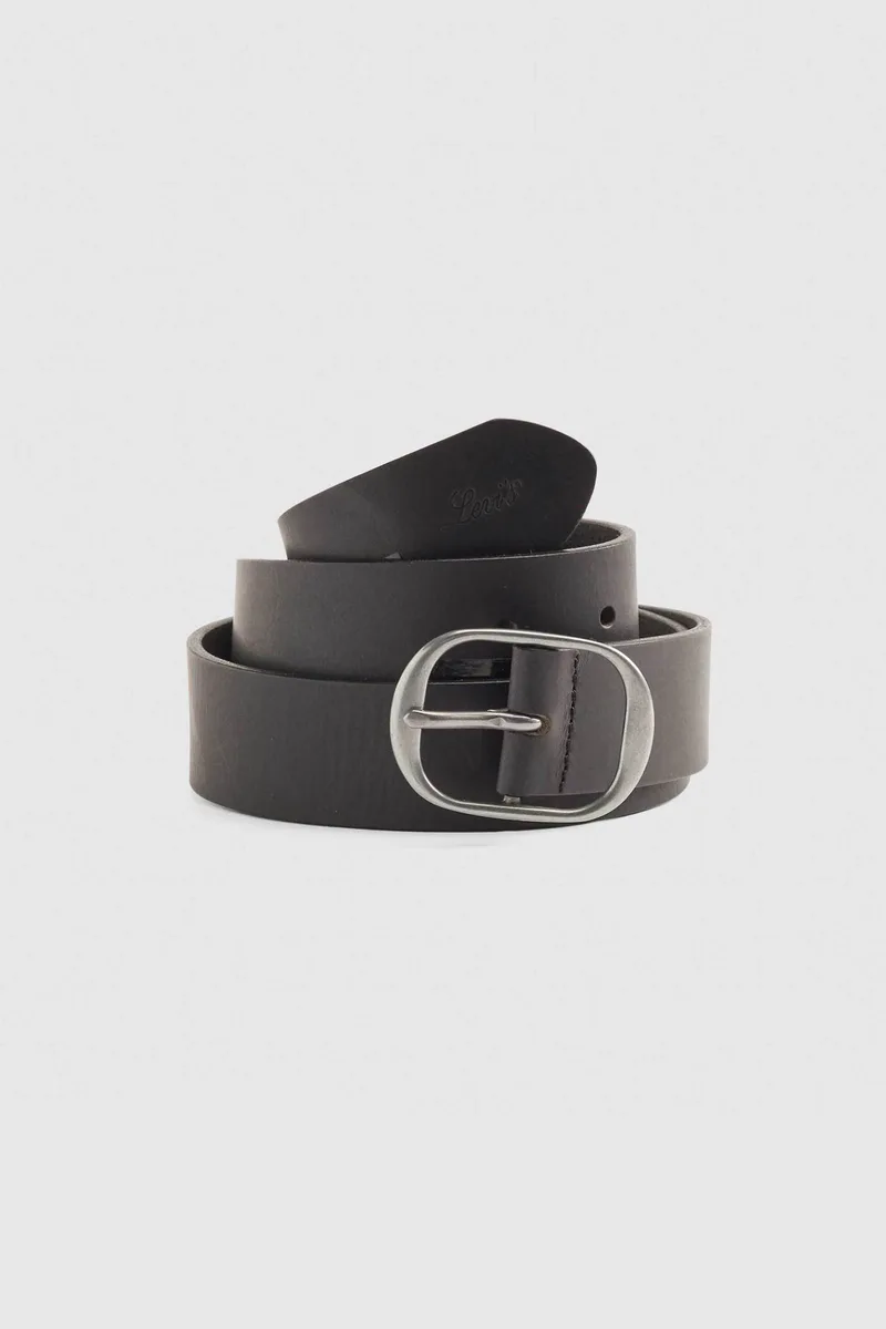 Levi's® γυναικεία δερμάτινη ζώνη "Madison" - 004CM0000 Μαύρο