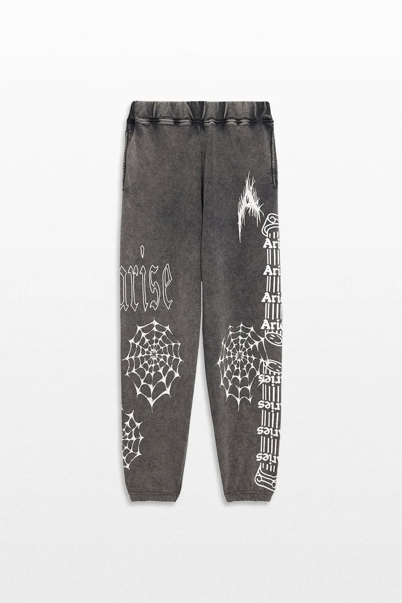 ARIES Ανδρικό Μαύρο Arise Aged Overlord Sweatpant