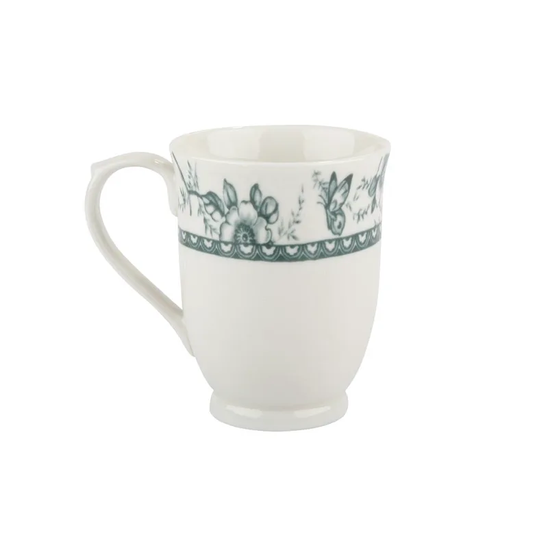 Κούπα Πορσελάνης 340ml Tiffany Green Oriana Ferelli PR24324G10 (Σετ 2 Τεμάχια) (Υλικό: Πορσελάνη, Χρώμα: Πράσινο ) - Oriana Ferelli - PR24324G10