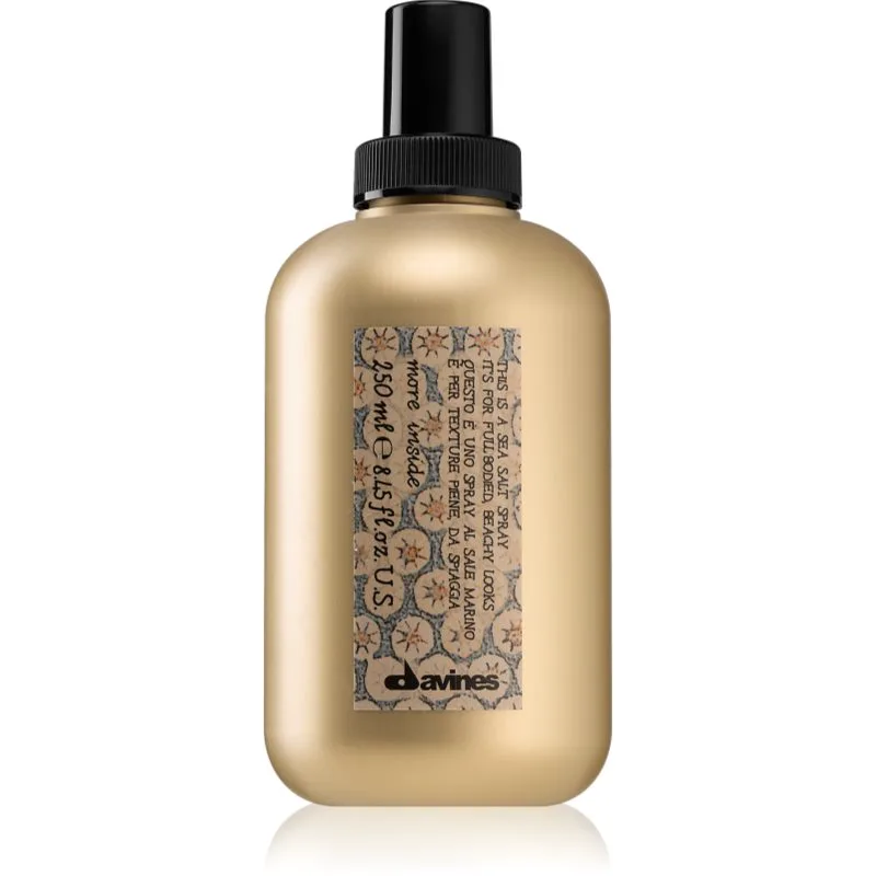 Davines More Inside Sea Salt Spray αλμυρό σπρέι για εφέ της παραλίας 250 ml