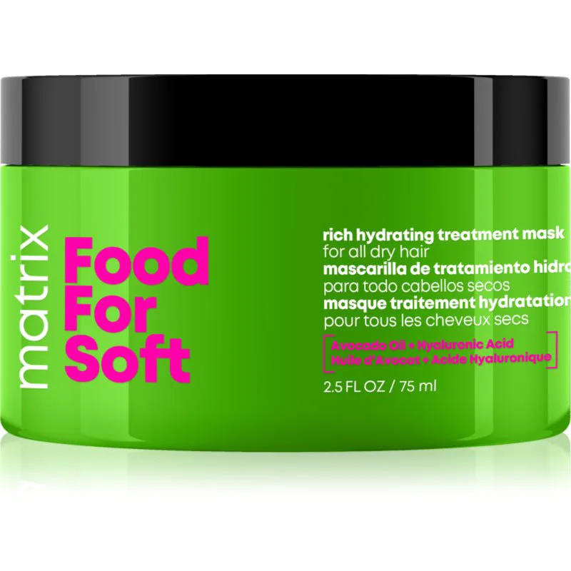 Matrix Food For Soft Hydrating Treatment Mask εντατικά ενυδατική μάσκα για τα μαλλιά 75 ml