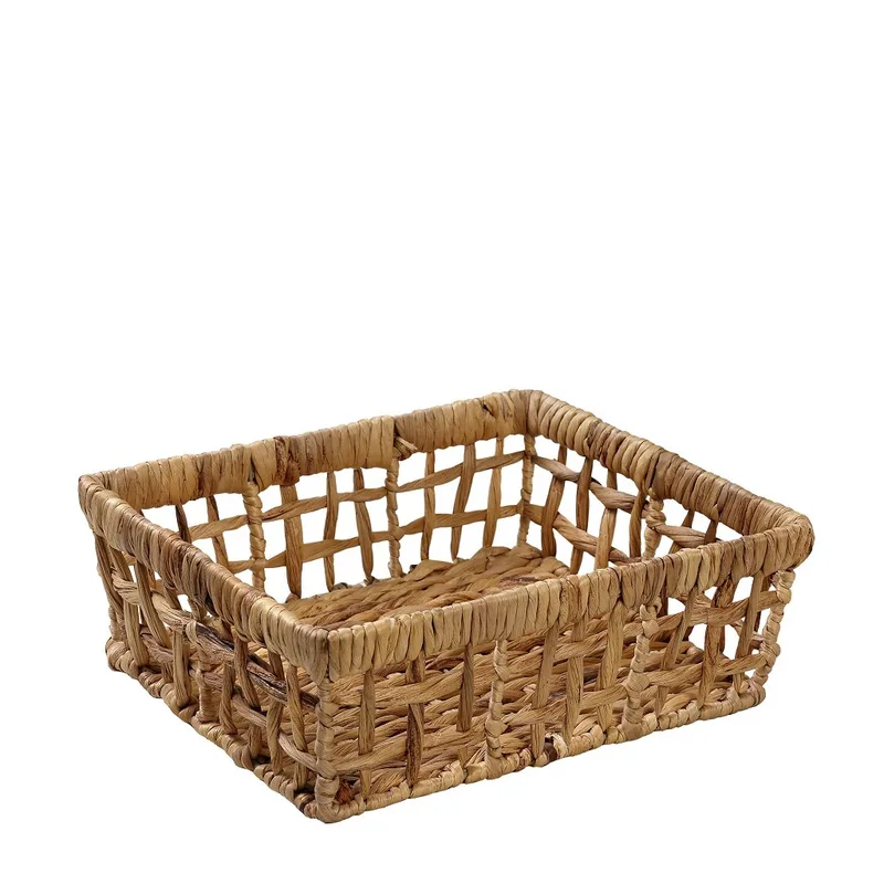 Καλάθι Ψάθινο Μπεζ ESPIEL 30x25,5x10,5εκ. TAK301 (Υλικό: Ψάθινο, Χρώμα: Μπεζ) - ESPIEL - TAK301