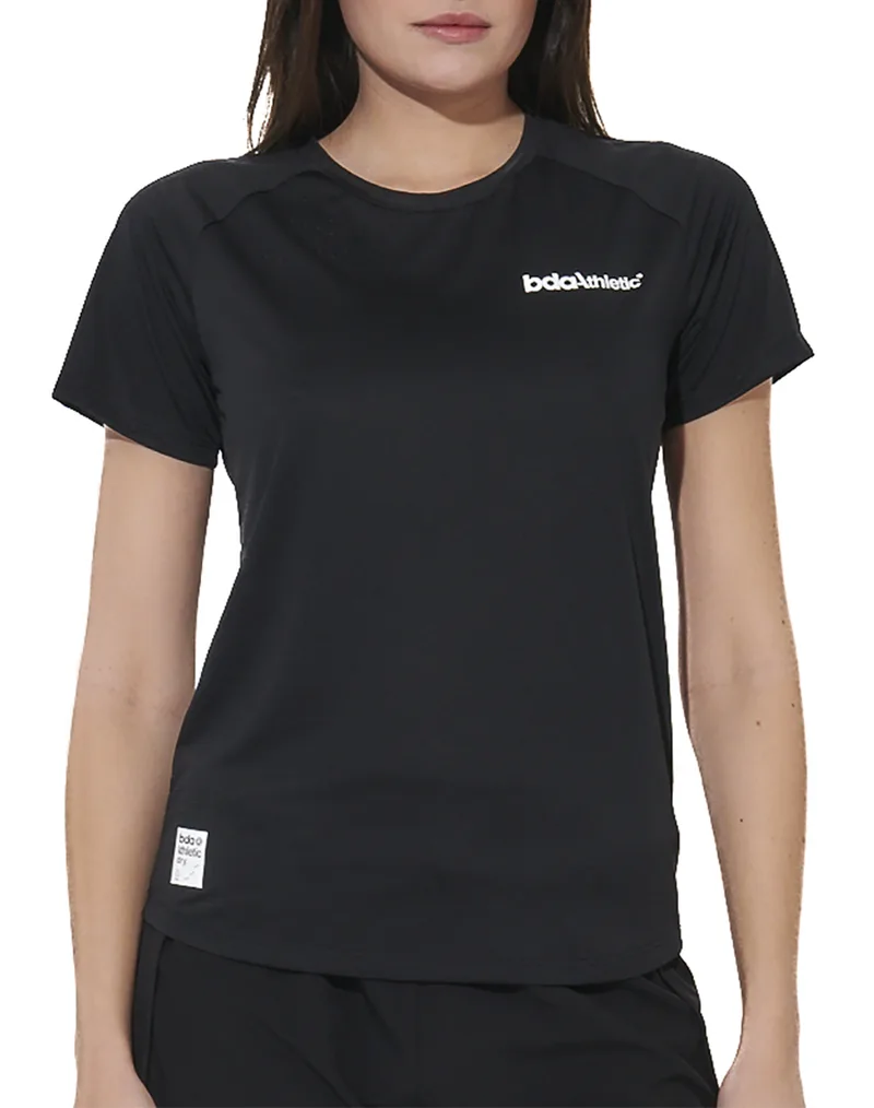 BODY ACTION WOMEN''S TRAINING T-SHIRT 051621-01-BLACK Black