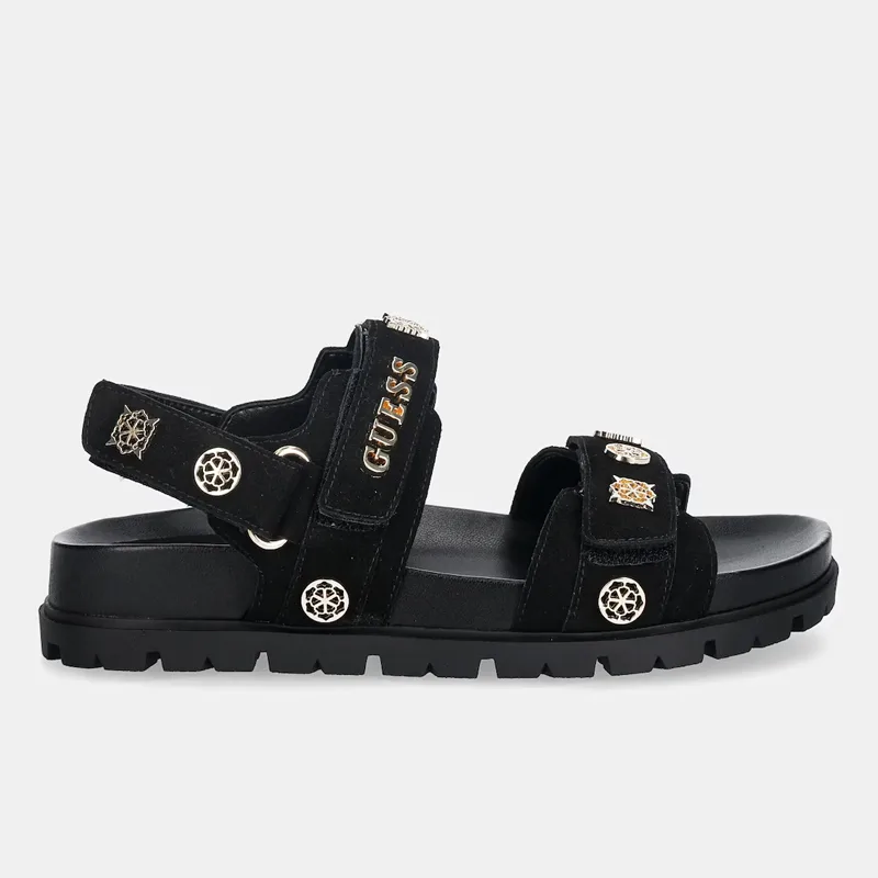 GUESS FLORIZI ΠΑΠΟΥΤΣΙ ΓΥΝΑΙΚΕΙΟ FLPFLOESU03 BLACK