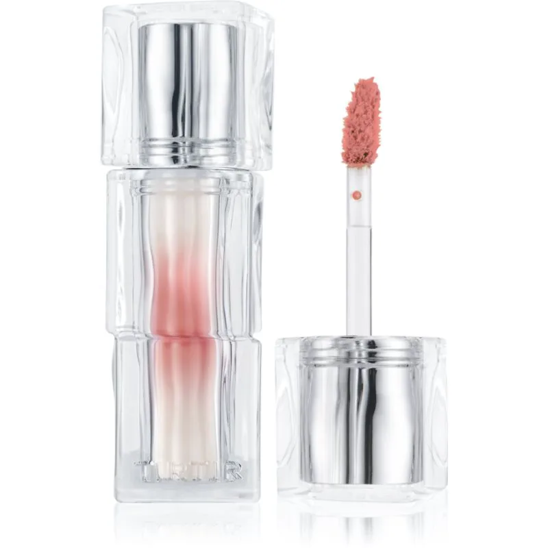 TIRTIR Waterism Glow Tint λιπ γκλος μακράς διαρκείας μικρή συσκευασία απόχρωση 23 Peachricot (White Snowy Collection) 1.8 γρ