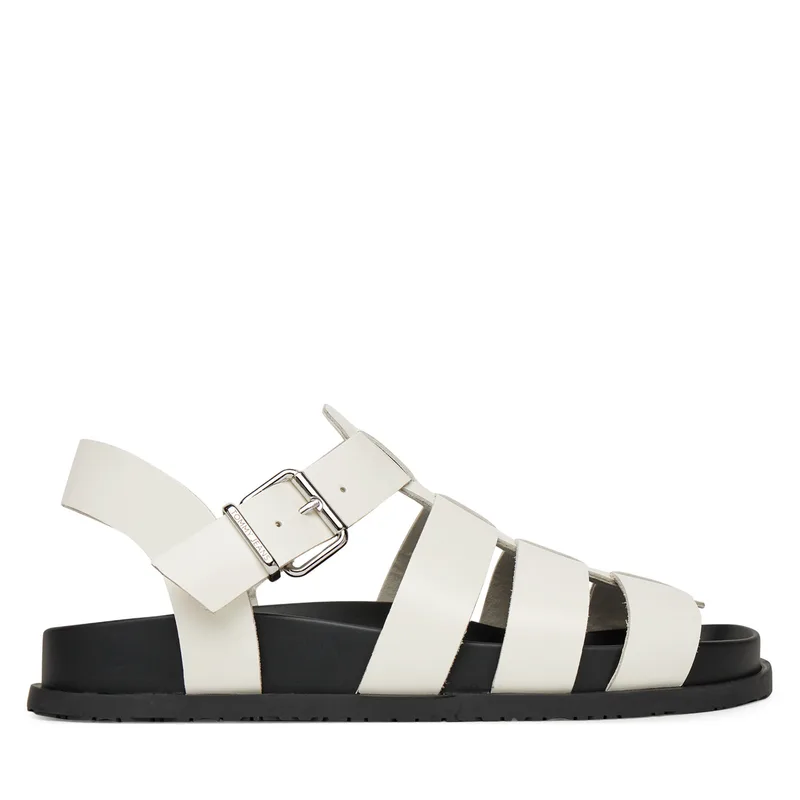 Σανδάλια Tommy Jeans Tjw Fisherman Patent Sandal EN0EN02874 Λευκό