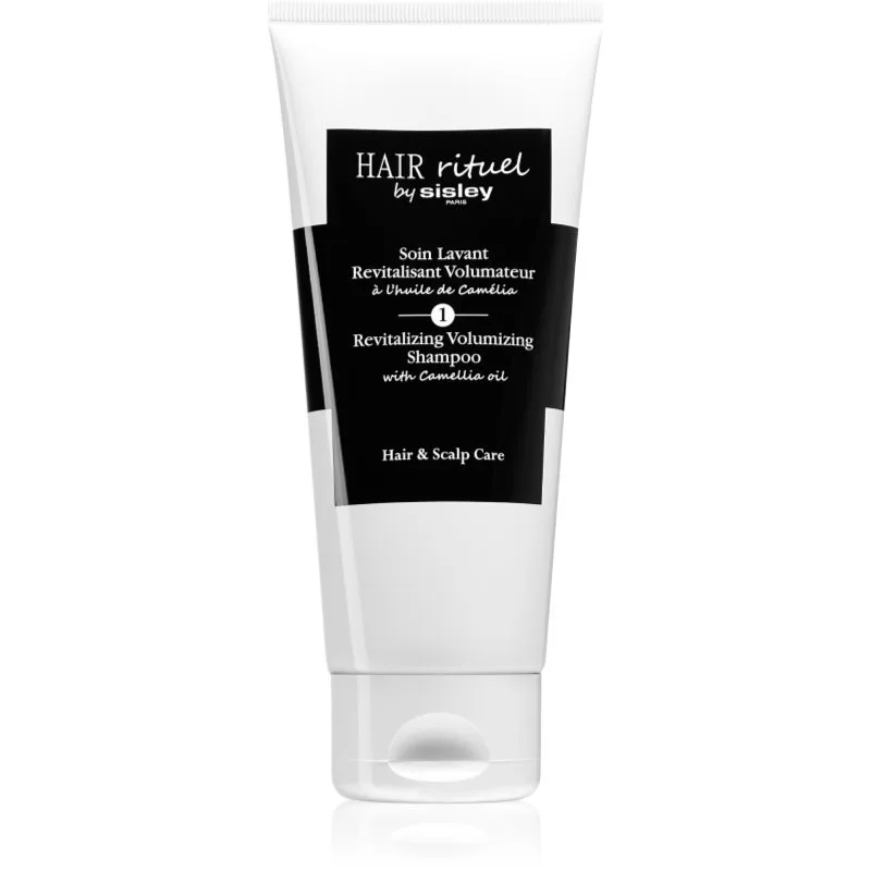 Hair Rituel by Sisley Revitalizing Volumizing Shampoo with Camellia oil σαμπουάν για όγκο στα λεπτά μαλλιά χωρίς θειικό άλας 200 ml