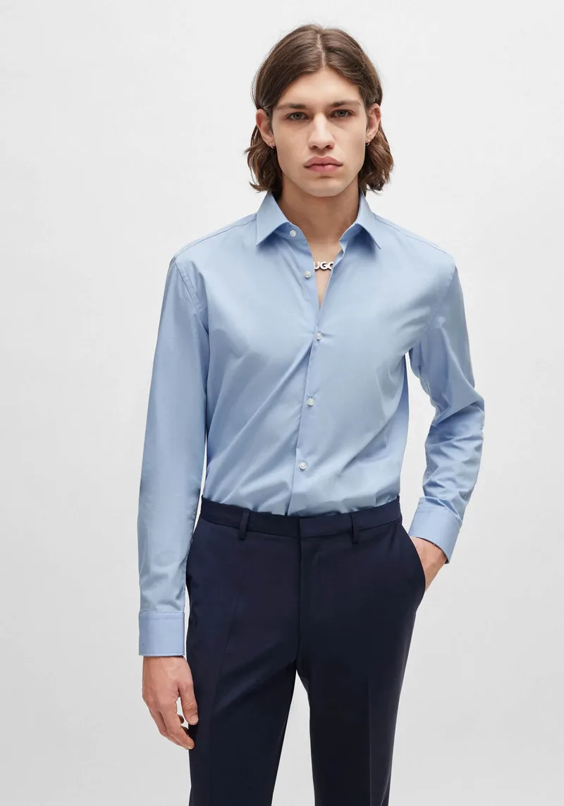 HUGO Πουκάμισο της σειράς Kenno - 50289499 455 Light Blue