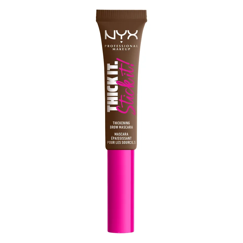 Nyx Professional Makeup Thick It Stick It Thickening Brow Mascara 06 Brunette Gel Μάσκαρα Φρυδιών 7ml