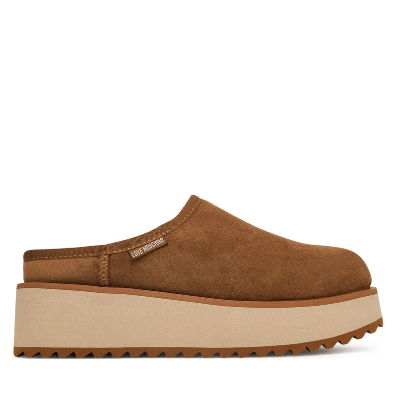 Παντόφλες LOVE MOSCHINO JA10046L1PJAW210 Καφέ