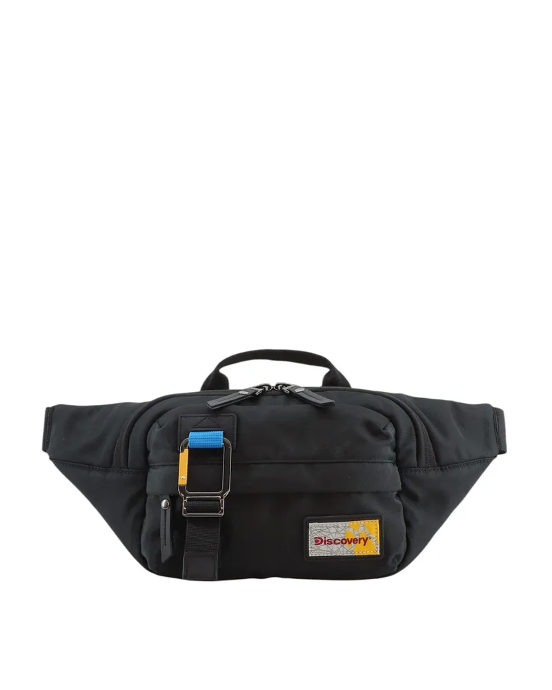 Discovery Τσαντάκι Μέσης Icon Rpet Waist Bag D00716-06 Μαύρο