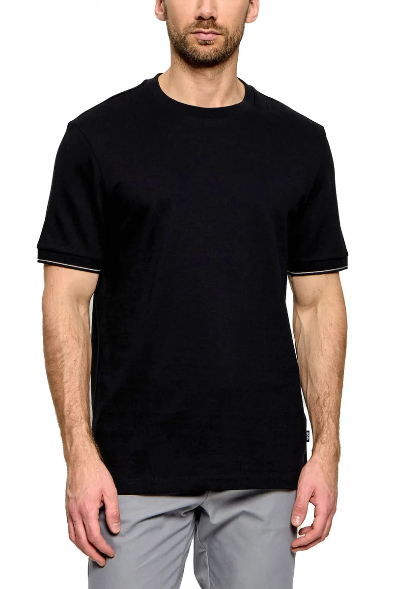 BOSS T-SHIRT C-Taut 90 ΜΑΥΡΟ