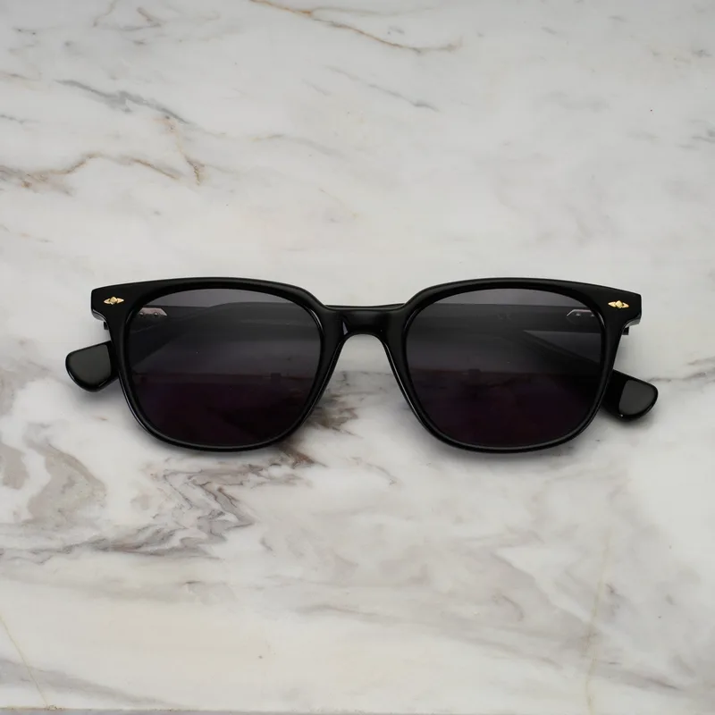 HARRY Polarized Sunglasses | Black | Gray Shades | Explicit Poets Sunglasses