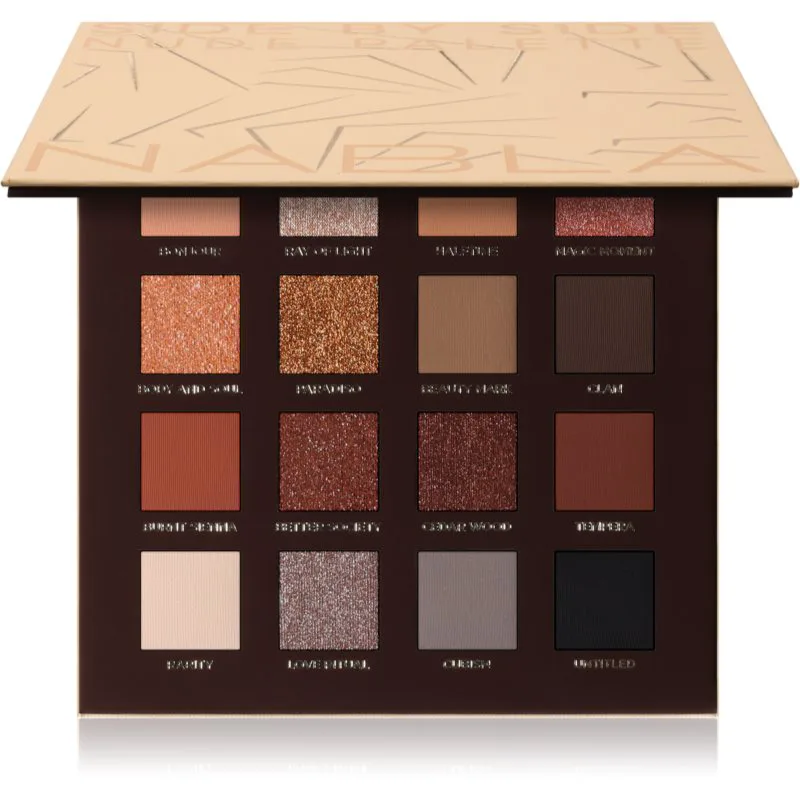 NABLA Cosmetics Side By Side Nude Παλέτα σκιών για τα μάτια 12.2 γρ