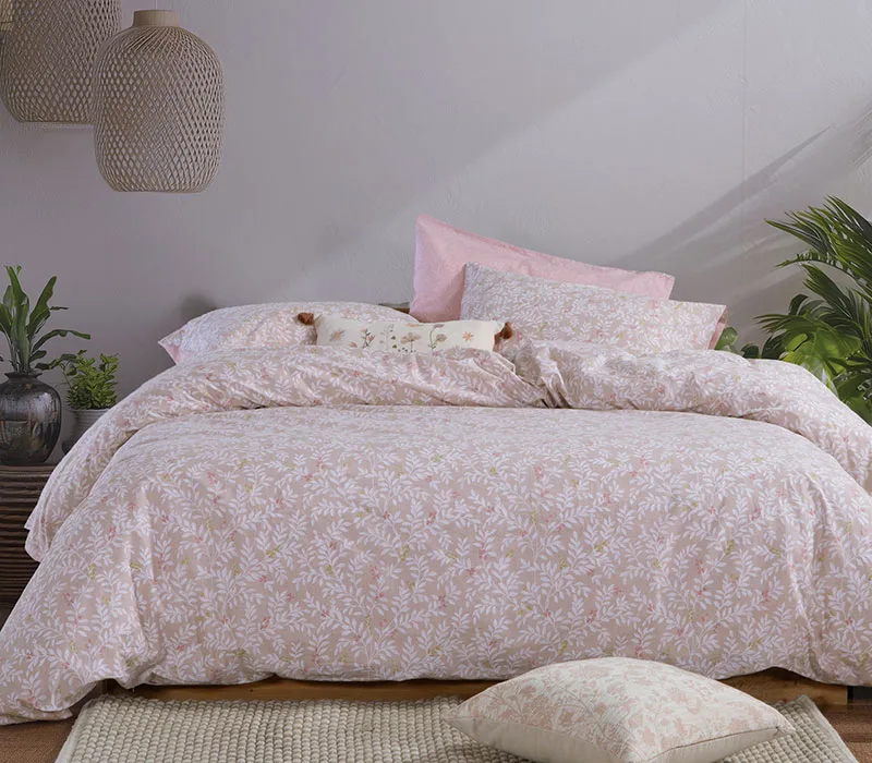 Σεντόνια Υπέρδιπλα (Σετ) Nef-Nef Homeware Cylia Μπεζ