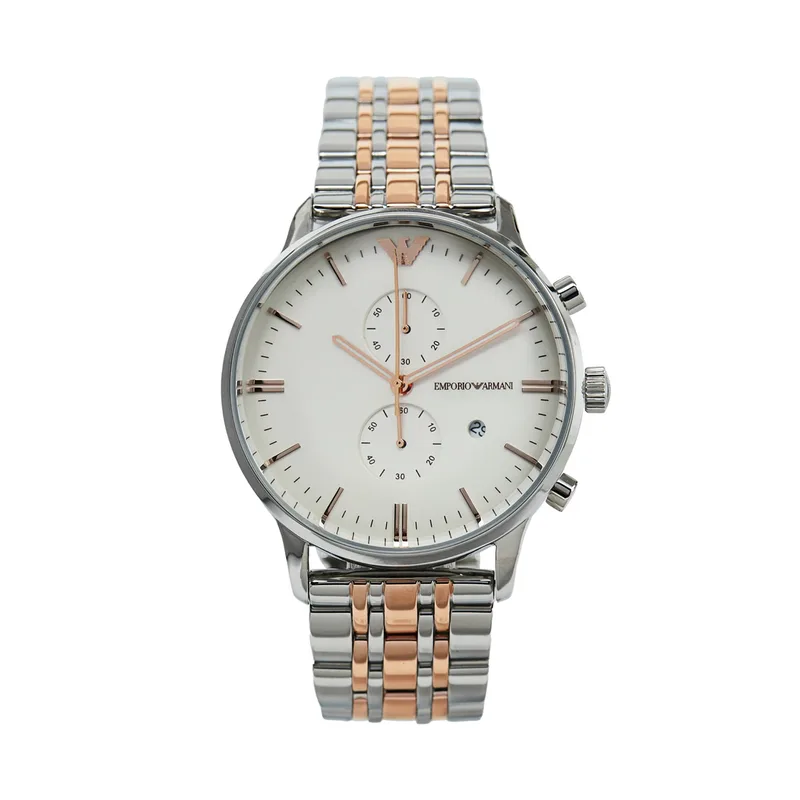 Ρολόι Emporio Armani AR0399 Ασημί