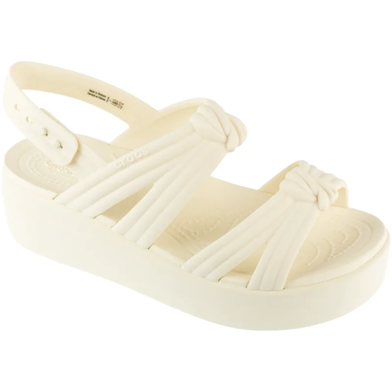 Σανδάλια με πλατφόρμα Crocs Brooklyn Knot Low Wedge Sandal