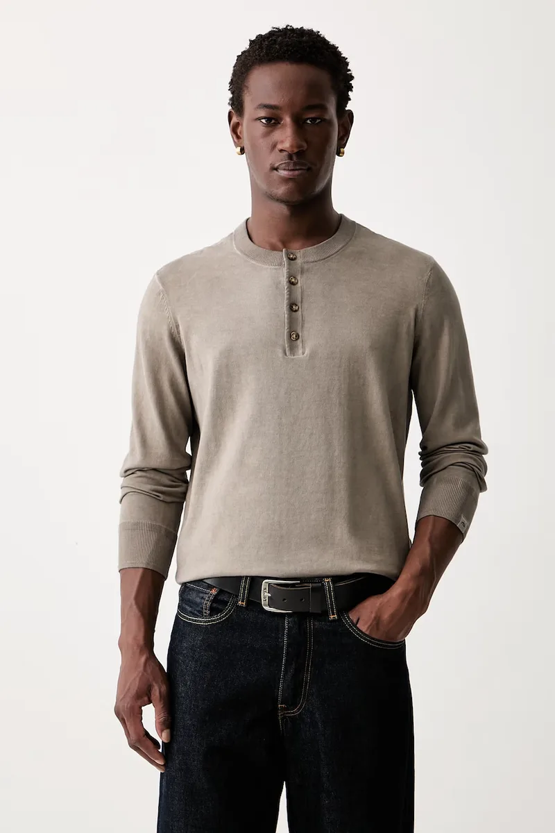 Rag & Bone πουλόβερ ανδρικό βαμβακερό
