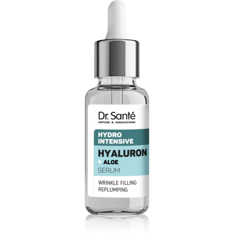 Dr. Santé Hydro Intensive Hyaluron + Aloe εντατικά ενυδατικός ορός για όλους τους τύπους επιδερμίδας 30 ml