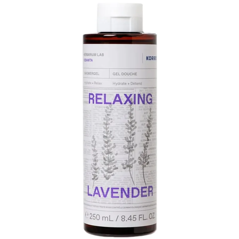 Korres Shower Gel Relaxing Lavender Αφρόλουτρο με Άρωμα Λεβάντας 250ml