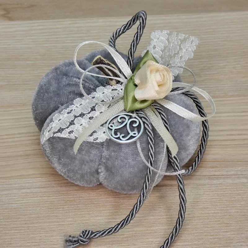 Γούρι Mini Christmas Pumpkin γκρι