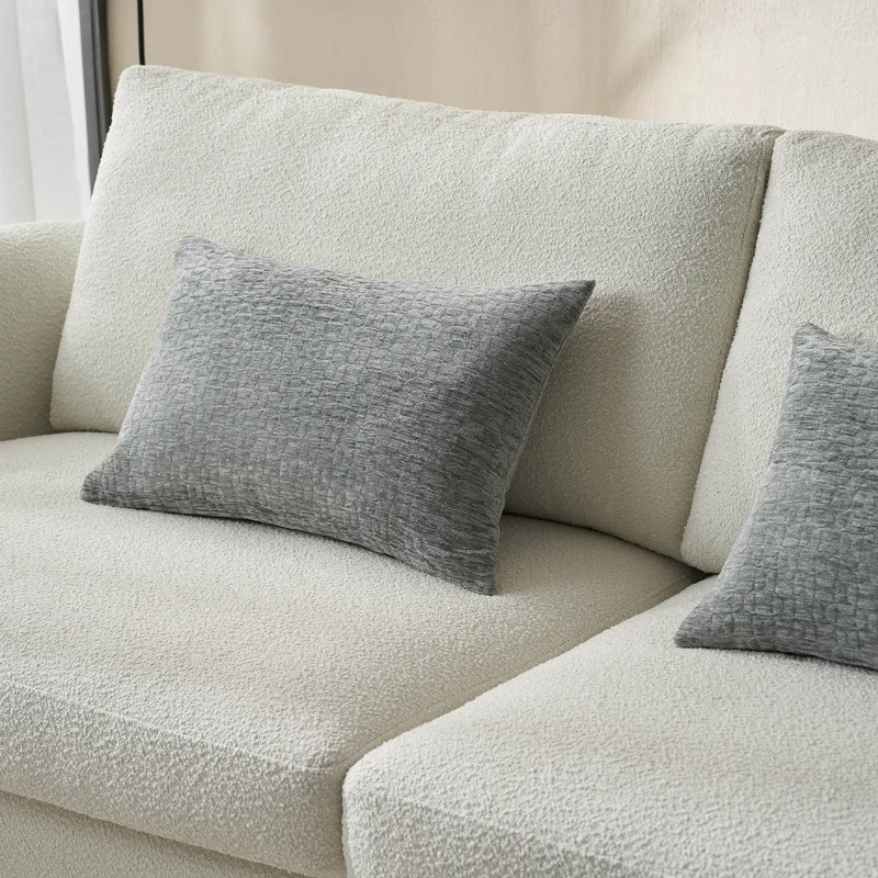 Μαξιλαροθήκη Διακόσμησης Gofis Home Ondine Weed Grey 20-05-184-2/07 40x60