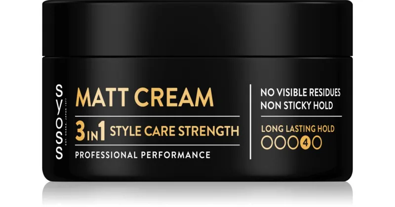 Syoss Matt Fiber Mattifying Styling Paste for Setting and Shaping 100ml