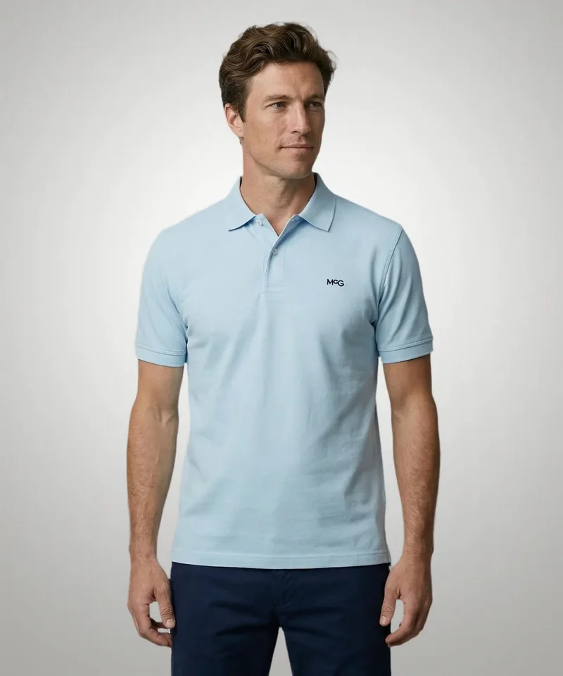 McGregor Ανδρική Μπλούζα Polo Regular Fit Με Pique Υφή