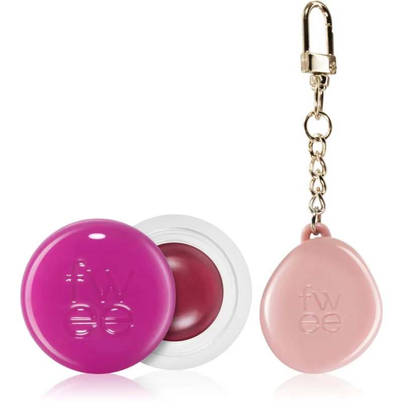 fwee Lip&Cheek Blurry Pudding Pot βάλσαμο για χείλη και μάγουλα με χρώμα + θήκη απόχρωση MV03 Baddie (Cold-hearted Moment) 5 γρ