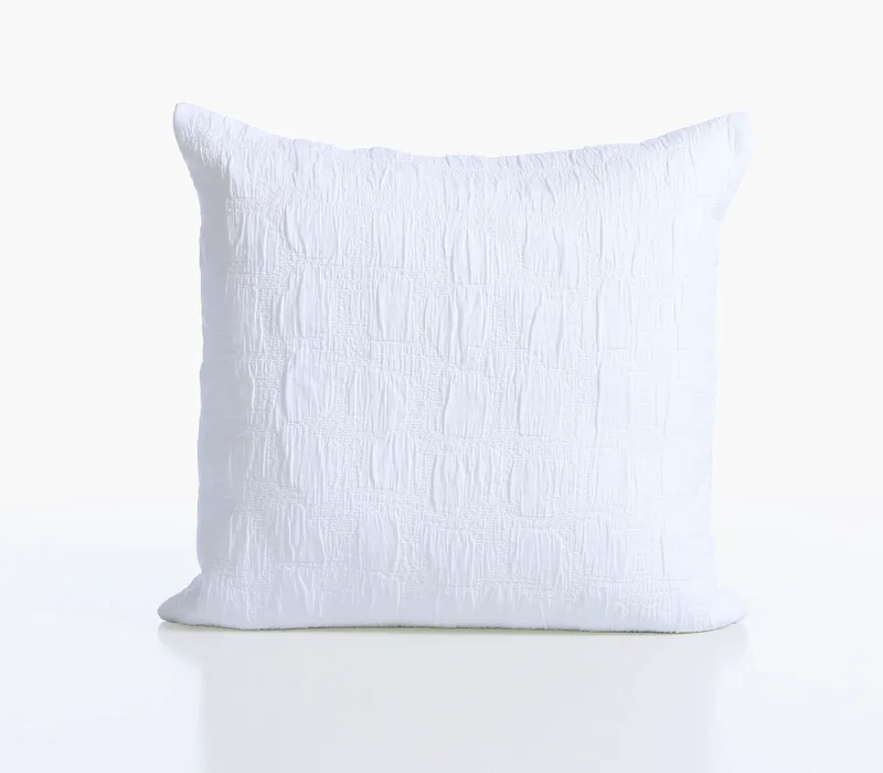Μαξιλαροθήκη Διακόσμησης Nef-Nef Charisma White 50x50