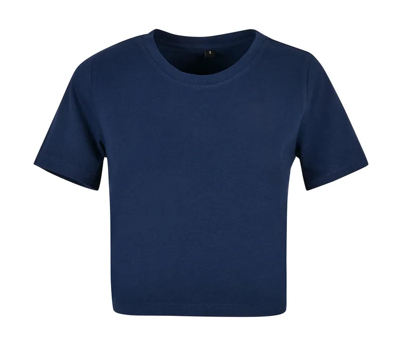 Γυναικείο Cropped T-Shirt BY042 Build Your Brand Light Navy
