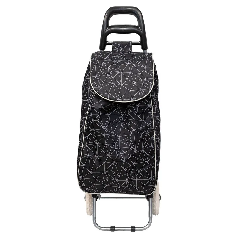 Καρότσι Λαϊκής Lux Υφασμάτινο 36Lt Black